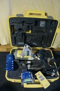 Topcon Green Beam Pipe Laser Model TP L5BG with Trivet Stand