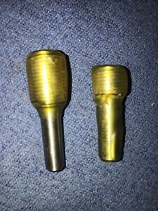 2-PLUG THREAD GAGES. 1/2-20-NF- ,NO GO, P.D.= .4701&#034;, &amp;1/2-20-UNF-3B-GO,PD-.4675