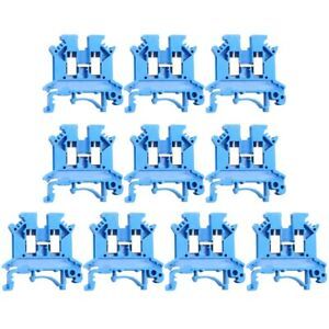 2X(Combiner DK2.5N-BL 10 Gang Power Distribution Dk2.5N-BL 10 Gang Box Connector