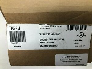 Marley TA2AWCA Double Pole Thermostat 22A @120-277VAC For Qmark Baseboard Heat