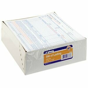 Adams Bill of Lading Short Form 8-1/2 x 7-7/16 Inches White 3-Part 250-Count ...