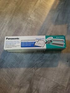 Fax Panasonic Black Ribbon Ink Cartridge Replacement Film KX-FA55 2 Roll Value