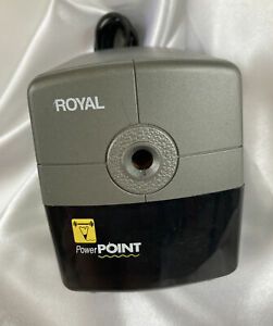 Royal Power Point Electric Pencil Sharpener with Auto Stop, Works Great