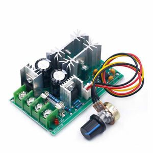 DC 10-60V Motor Speed Control Regulator PWM Motor Speed Controller Switch 20 IH
