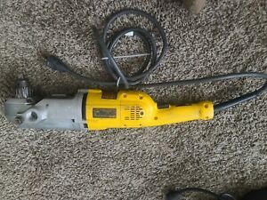 DeWalt DW124 Right Angle Drill 300-1200 RPM for parts or repair A1