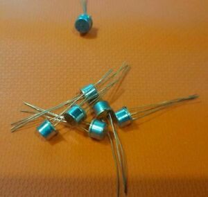 7 PCS Original Vintage RCA 2N4037 NPN Bipolar Transistor NOS Gold Pin