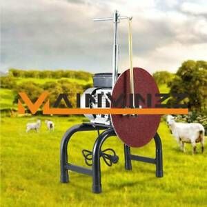 Electric Sheep Clipper Blade Sharpener Goat Shears Knife Grinding Machine 220V