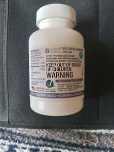 WAX MOTH LARVICIDE B402 CERTAN BIOLOGICAL FOR BEEHIVE FRAME STORAGE 5oz BOTTLE