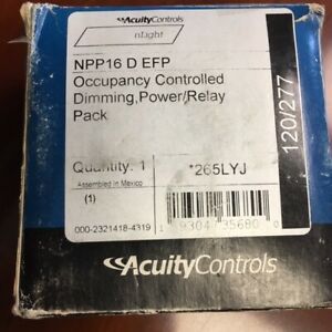 ACUITY CONTROLS - &#034;NPP16 D EFP&#034; Occupancy Controlled Dimming Power / Relay pack