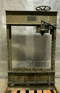 Large Heavy Duty Hydraulic Shop Press Made by Atlas USA