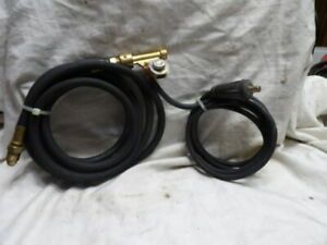 10 ft. Argon Hose, Adapter and 5 ft. Small Welding and Male Connector