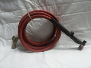Tig Rig with 12 Ft. Red Power Hose, Weldcraft Torch WP-9F &amp; Adapter