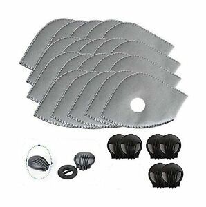 Activated Carbon Filters Replacements Parts Set of 20 Fit for Most Cycling Fi...