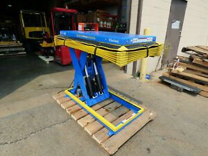 Bishamon Hydraulic Scissor Lift 5000lbs 24&#034; X 48&#034; X 44&#034;  115 Volt