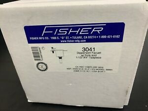 Fisher 3041 DipperWell Faucet w/ Sink and Tail Piece