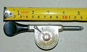 Starrett Mechanical RPM Indicator Tachometer - Vintage