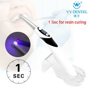 Dental Curing Light Lamp i LED Curing 1800-2500mw USB Charge 1 second 2 modes