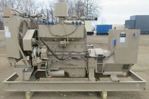 120 kw Cummins Natural Gas Generator / NG Genset - G12 Engine - 480V - 332 Hours
