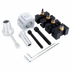 Mini CNC Lathe Tool Holder Quick Change Tool Post Cutter Holder Screw Kit Set