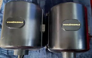 2 VonDrehle 662WAL CenterPull Paper Towel Dispenser, Plastic, Smoke