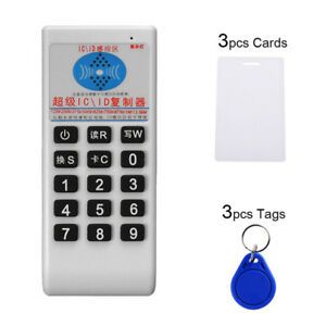IC NFC ID Card RFID Writer Copier Reader Duplicator Access Control+ 6 Cards HB