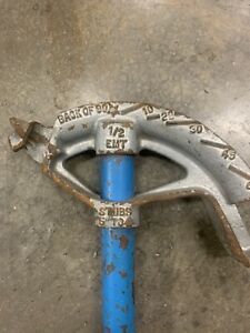ideal 1/2” emt bender