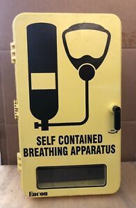Lot of 4-Scott SCBA Self Contained Breathing Wall Case