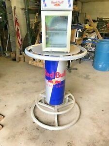 RED BULL COOLER and BAR TABLE