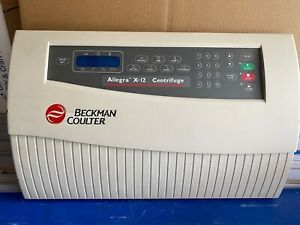 Beckman Coulter Benchtop Allegra X-12 Centrifuge Front panel