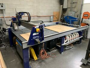 Shop Bot 2014 PRS ALPHA 5x10 table CNC Router with 10 position Tool changer