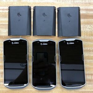 Lot Of 3 - Zebra Tech TC57 Barcode Scanner/Mobile Computer TC57HO