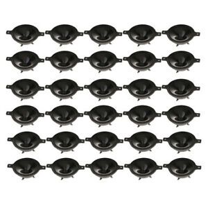 30 Pieces KS-5120B Piezoelectric Speaker 2-inch Loud Black DIY Portable