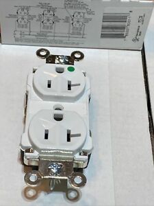 pass and seymour legrand Hospital Grade Duplex Receptacle White 8300w