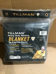 TILLMAN 596B 6 Ft x 8 FT HEAVY DUTY WELDING BLANKET NEW FREE SHIPPING