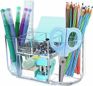 Desk Organizer Aryclic with Drawer, Large Capacity Durable Beauty Cosmetic