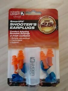 SmartFit Shooter&#039;s Earplugs Howard Leight IN BOX NOT OPENED Noise Reduction 25D