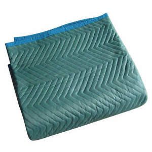 GRAINGER APPROVED 2NKT2 Cotton/Poly Quilted Moving Blanket,PK6