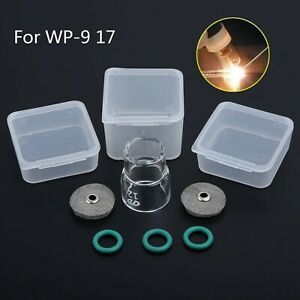 Stubby Gas Lens Kit #12 Cup For WP9 17 18 26 Stubby TIG Kit Welding Cup Filters
