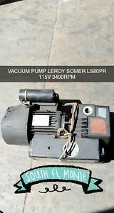 LEROY SOMER LS80PR VACUUM PUMP- 115V