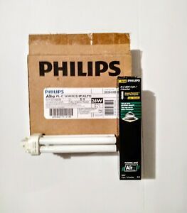 Lot of 10 Philips Alto PL-C 26W/835/4P 26 Watt Compact Fluorescent Lamps NIB