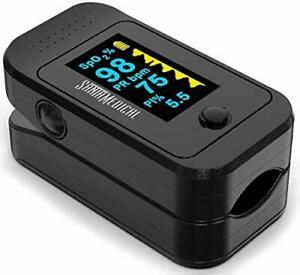 Santamedical Dual Color OLED Pulse Oximeter Fingertip, Blood Oxygen Saturation M