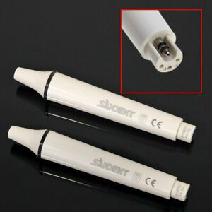2 Pcs Dental Ultrasonic Scaler Detachable Handpiece Fit EMS Tips