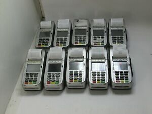 QTY-10 FIRST DATA FD130 CREDIT CARD TERMINAL W/ WIFI 001805064  T8-D9