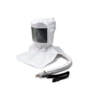 9910-D Maintenance Free Tyvek Hood CF SAR Assembly and LP Flow Adapter with OBAC