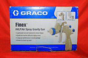 GRACO 289239 Finex Gravity Paint Gun with cup HVLP New- Missing Nozzle