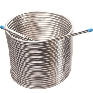 NY Brew Supply Jockey Box Coil 3/8-inch 50&#039; Stainless Steel Tubing