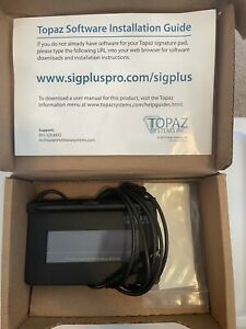 Topaz S460 HSB Signature Capture Pad SigLite 1x5 inches T-S460-HSB-R USB eSign