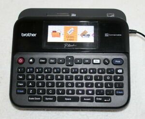 Brother PT-D600 Label Maker w/ Original AC Adapter ~ Hardly Used