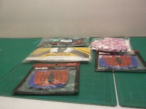 lot of 5 assorted face masks
