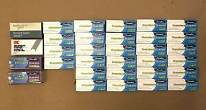 Lot Swingline Standard Staples, Chisel Point, 1/4&#034; Length 210/Strip 5000/Box